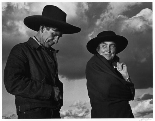 Georgia O'Keeffe and Orville Cox, Canyon de Chelly National Monument, Arizona