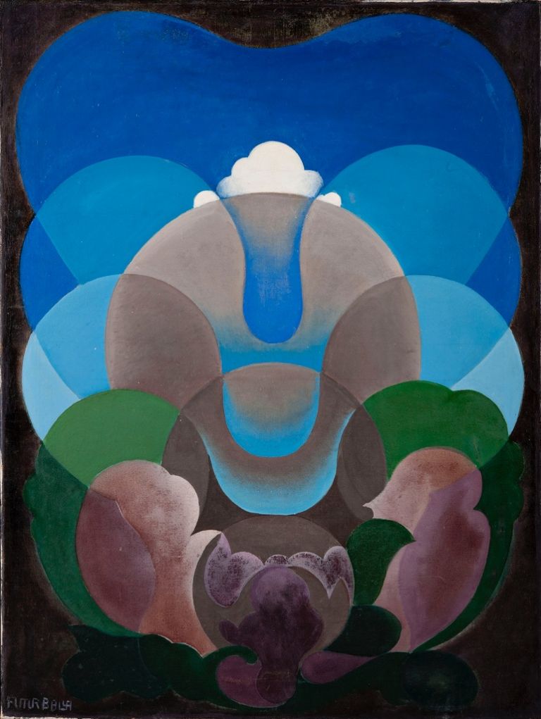 Giacomo Balla, Sorge l'idea, 1920. Dono Elica e Luce Balla, 1984 © Galleria Nazionale d’Arte Moderna e Contemporanea di Roma