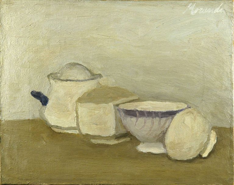 Giorgio Morandi e Tacita Dean. Semplice come tutta la mia vita. Palazzo Te, Mantova, 2017