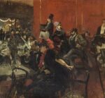 Giovanni Boldini, Scena di festa (o Scena di festa alle Folies-Bergère), 1889 circa, olio su tela, 96,8 x 104,7 cm, Parigi, Musée d’Orsay © René-Gabriel Ojéda – RMN-Réunion des Musées Nationaux – distr. Alinari