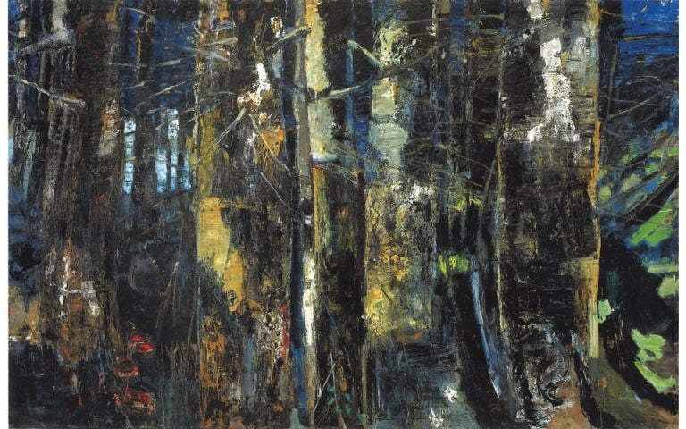 Giovanni Frangi, Il Richiamo della foresta, 1999. Courtesy Galleria dello Scudo, Verona. Photo Paolo Vandrasch