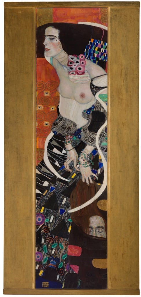 Gustav Klimt, Giuditta II (Salomé), 1909, olio su tela. Ca' Pesaro-Galleria Internazionale d’Arte Moderna, Fondazione Musei Civici di Venezia