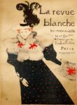 Henri de Toulouse-Lautrec, La Revue Blanche, 1895. Color Lithography, 125,5x91,2 cm, ph. © Herakleidon Museum, Athens Greece