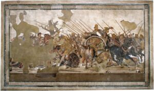 Un milione di tessere per il Mosaico di Alessandro. MANN protagonista al Salone del Restauro
