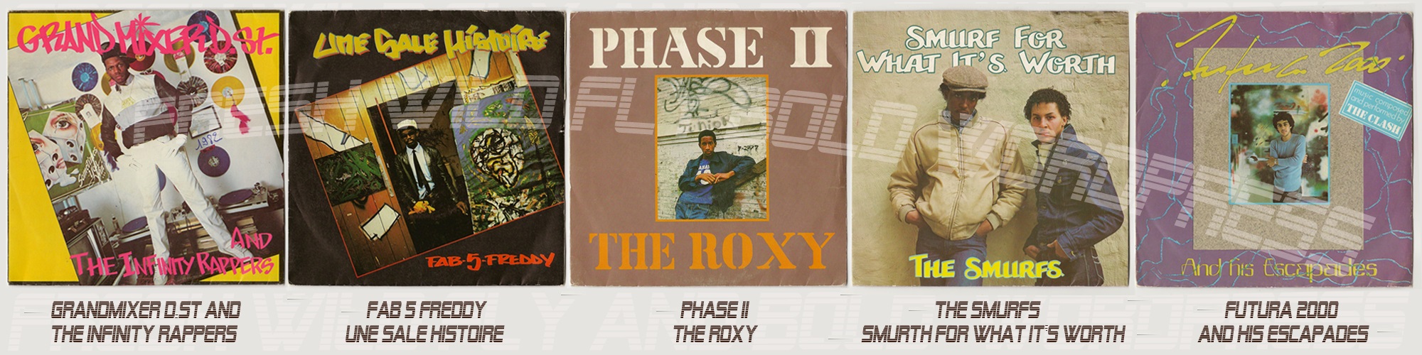 Un vecchio vinile di Phase II, The Roxy