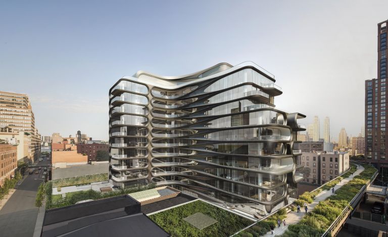 Il progetto dello studio Zaha Hadid Architects a New York (render Hayes Davidson)