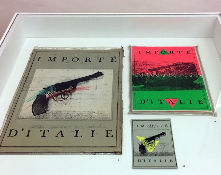 Importé D’Italie (Luca Pancrazzi, Pierpaolo Pagano), Importé D’Italie n°1 e n°2, 1983 e 1984. Pubblicazione a tiratura limitata - Importé D’Italie (Luca Pancrazzi, Pierpaolo Pagano), 1983. Cartolina per l’uscita della prima pubblicazione