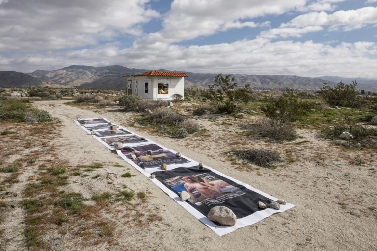 Installation view of Richard Prince, Third Place, at Desert X, 2017. Photo by Lance Gerber, courtesy of the artist and Desert X