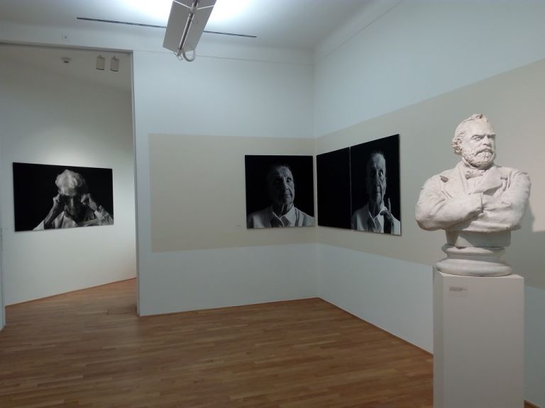 Katja Snozzi, Ritratti fotografici. Exhibition view at Museo Vincenzo Vela, Ligornetto 2017