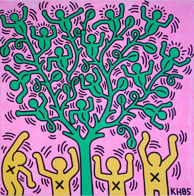 Keith Haring, Tree of Life, 1985