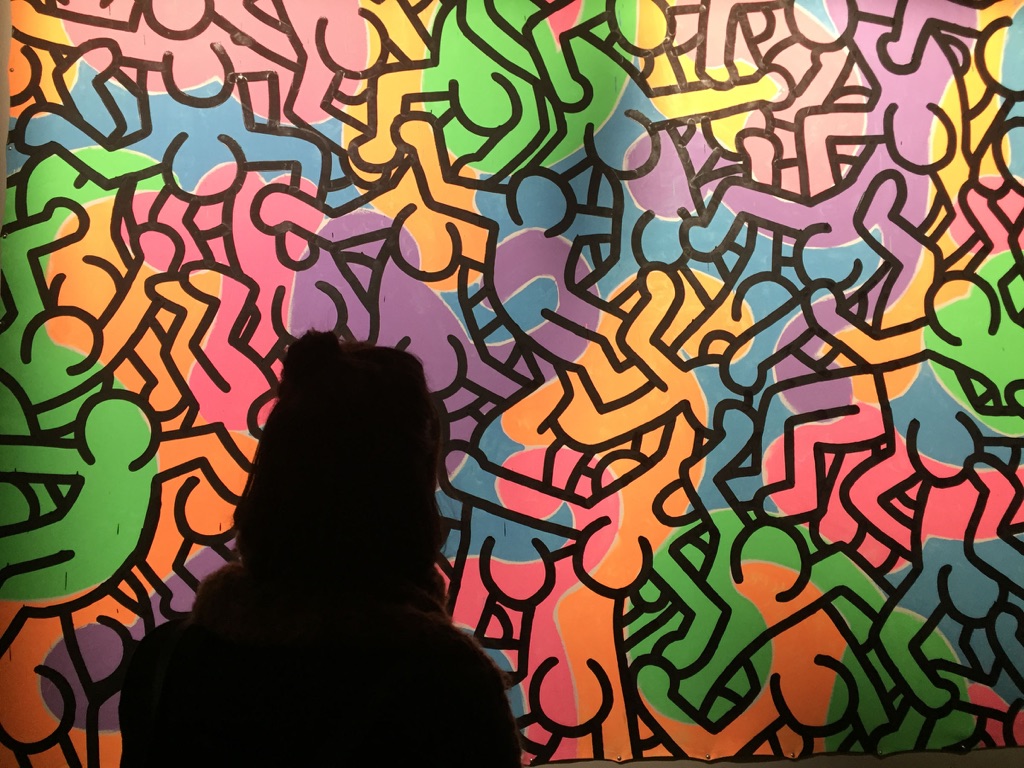 Keith Haring. About Art. Exhibition view at Palazzo Reale, Milano 2017