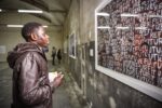 Liu Bolin. Migrants. Exhibition view at Cantieri Culturali alla Zisa, Palermo 2017