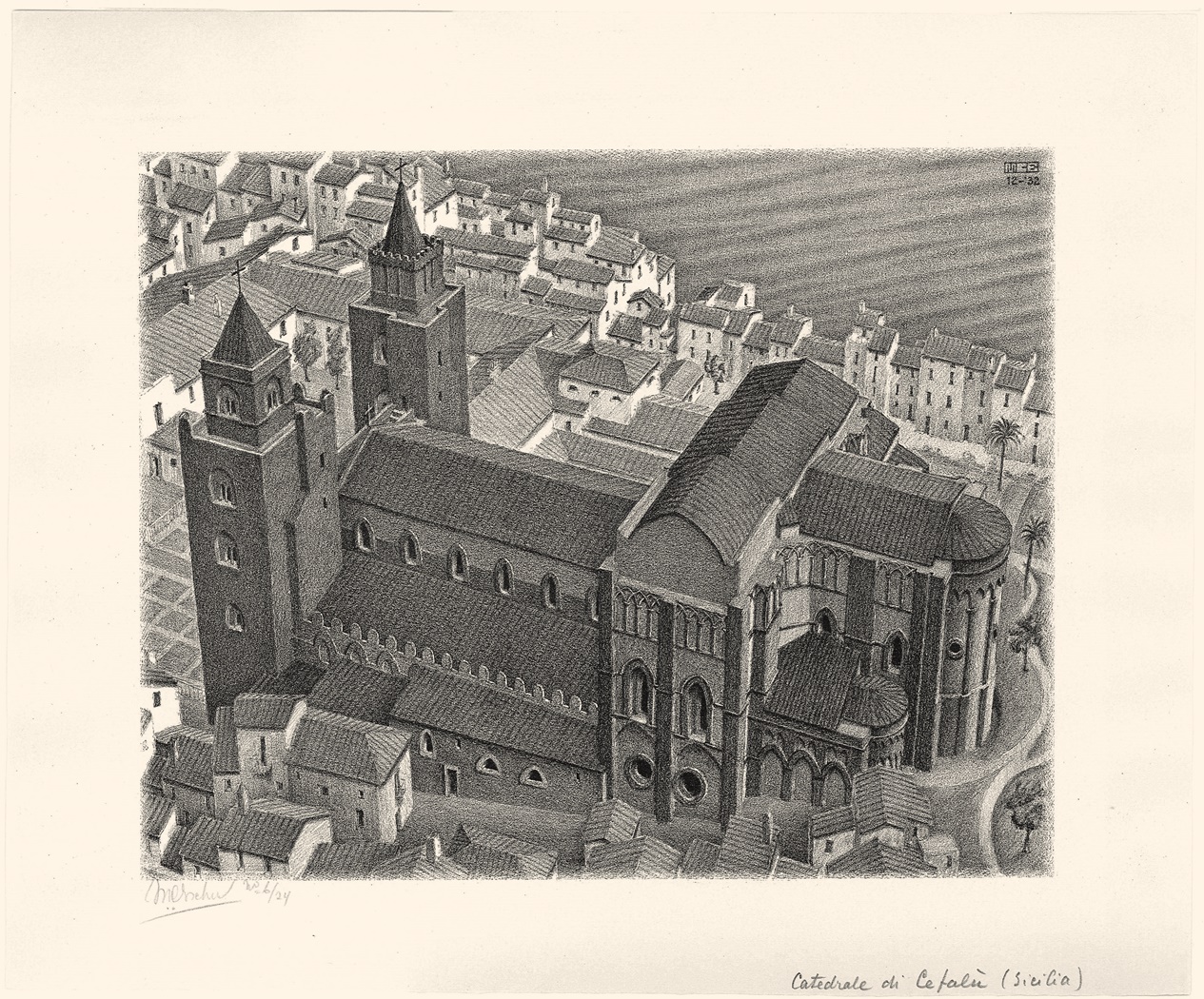 Maurits Cornelis Escher, Cathedral of Cefalú