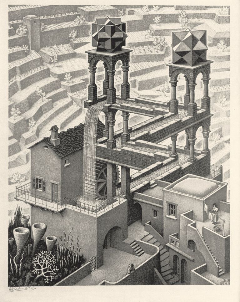 Maurits Cornelis Escher, Cascata