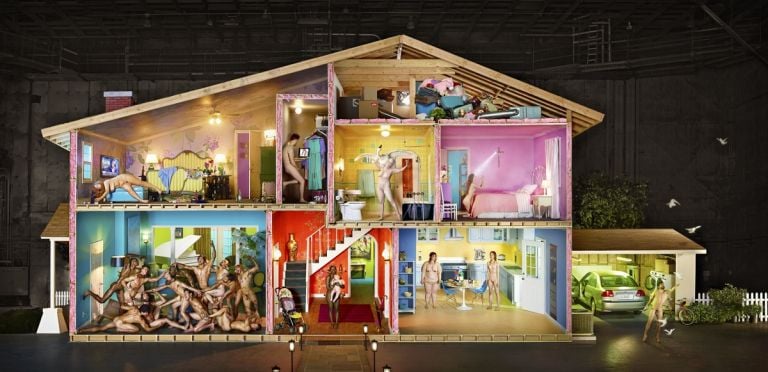 Self Portrait as House, 2013 ©David LaChapelle