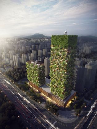 Stefano Boeri Architetti, Nanjing Vertical Forest. © Stefano Boeri Architetti
