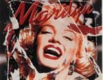 Un decollage di Mimmo Rotella dedicato a Marilyn Monroe