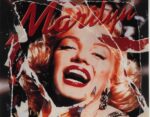Un decollage di Mimmo Rotella dedicato a Marilyn Monroe