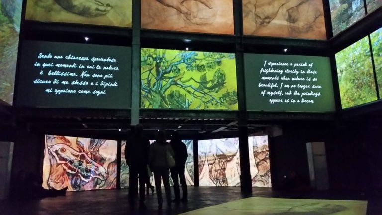 Van Gogh Alive. The experience. Palazzo degli Esami, Roma 2017