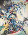 Vasily Kandinsky, Cresta blu, 1917. Olio su tela, 133 x 104 cm. Museo di Stato Russo, San Pietroburgo. Foto(c) 2016, Museo di Stato Russo, San Pietroburgo. Courtesy Royal Academy of Arts, Londra
