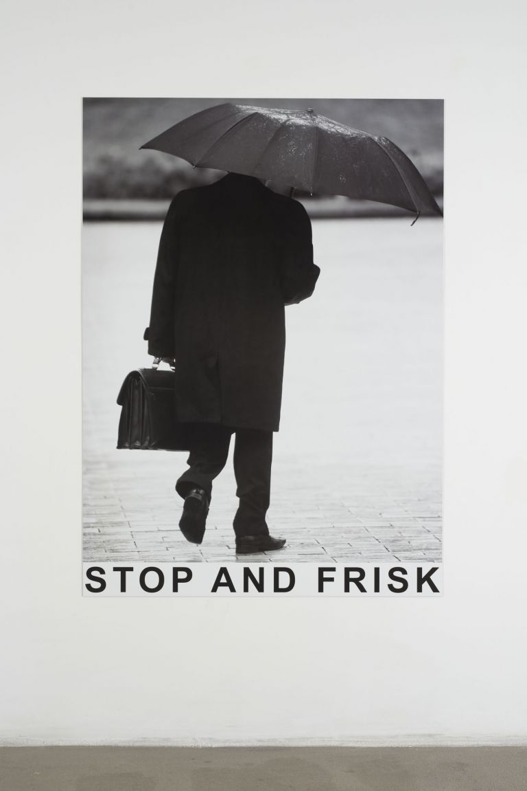 Will Benedict, Stop and Frisk, 2013. Photo Giorgio Benni. Courtesy Giò Marconi, Milano
