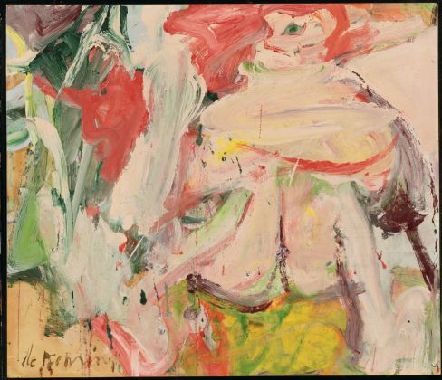 Willem de Kooning, Untitled (Woman in Forest), ca. 1963–64. Private collection. © The Willem de Kooning Foundation, New York -VEGAP, Bilbao, 2016