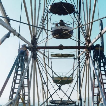 Yto Barrada, Ferris Wheel, 2001 © Courtesy of Gallery Sfeir-Semler, Hamburg-Beirut