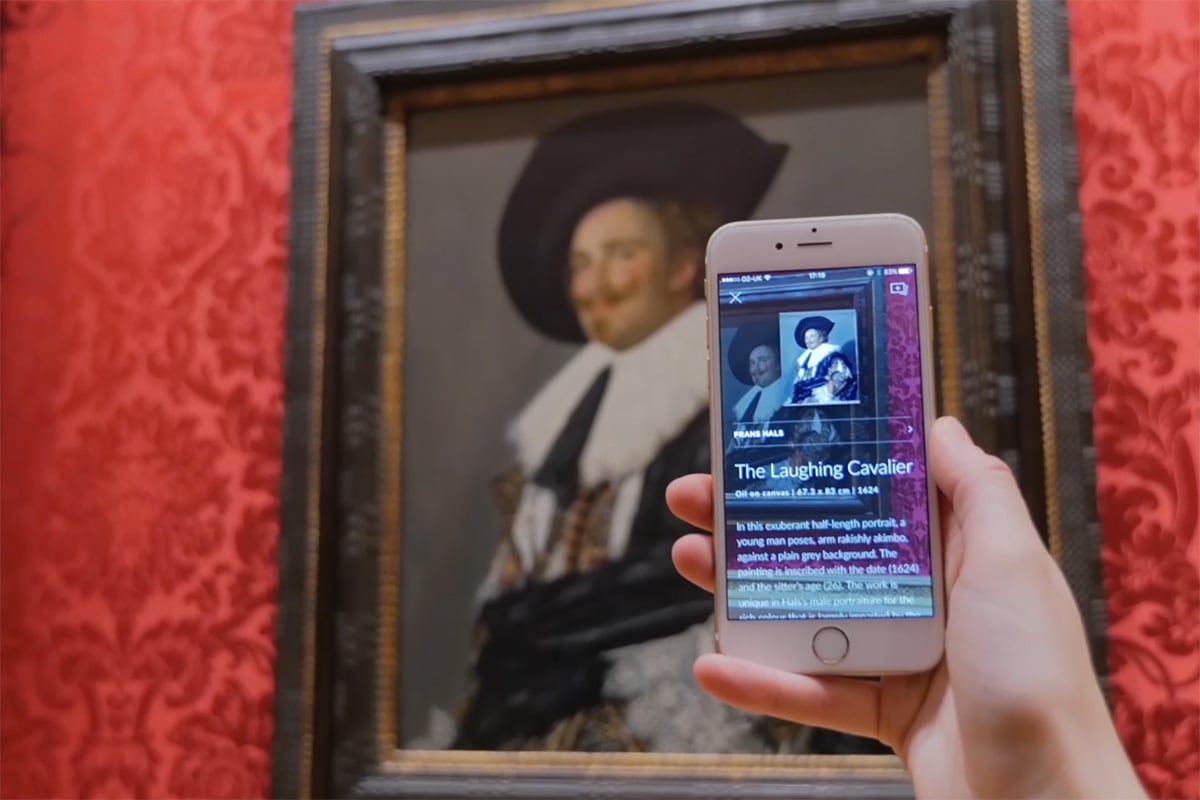 Una app permette di riconoscere le opere d'arte Artribune
