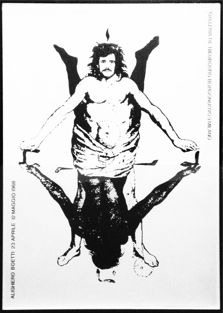 Alighiero Boetti, Shaman (Showman), 1968. Collezione Colombo, Milano. Photo Giorgio Colombo, Milano