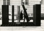 Amalia Del Ponte, Storia di uno (installation view), 1972, progetto site specific per Scultura nella strada alla Libreria Einaudi. Photo Arno Hammacher