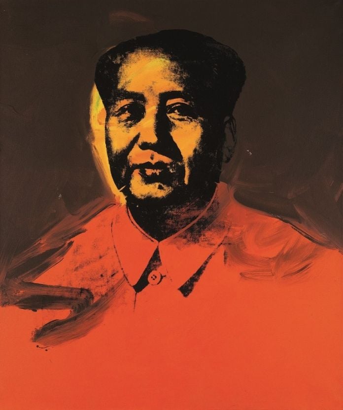 Andy Warhol, Mao (1973, courtesy Sotheby's Hong Kong)