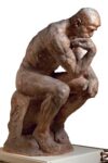 Auguste Rodin, Le Penseur, grand modèle, SNBA, 1904. Parigi, Musée Rodin © Musée Rodin. Photo Christian Baraja