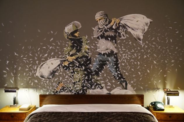 Banksy, Walled Off Hotel. Credits www.walledoffhotel.com