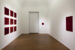 Bernard Aubertin. Situazione pittorica del rosso. Exhibition view at Galleria ABC Arte, Genova 2017
