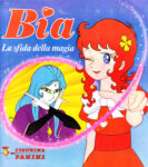 Bia la sfida della magia, 1981, Panini, Modena; copertina dell'album per la raccolta di 240 figurine