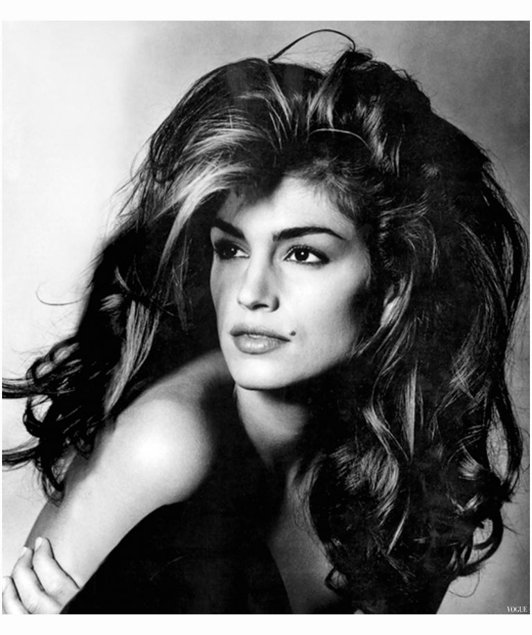 Cindy Crawford by Irving Penn, Vogue, September 1991