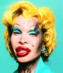 David LaChapelle, Amanda Lepore as Marylin