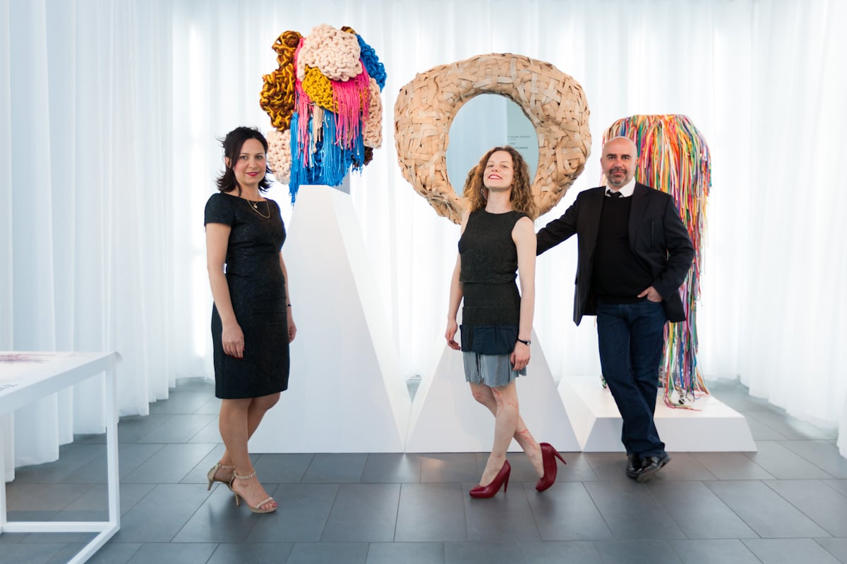 Deborah Carè, direttore FEC, Sissi e Marcello Smarrelli – foto Ela Bialkowska, Okno Studio