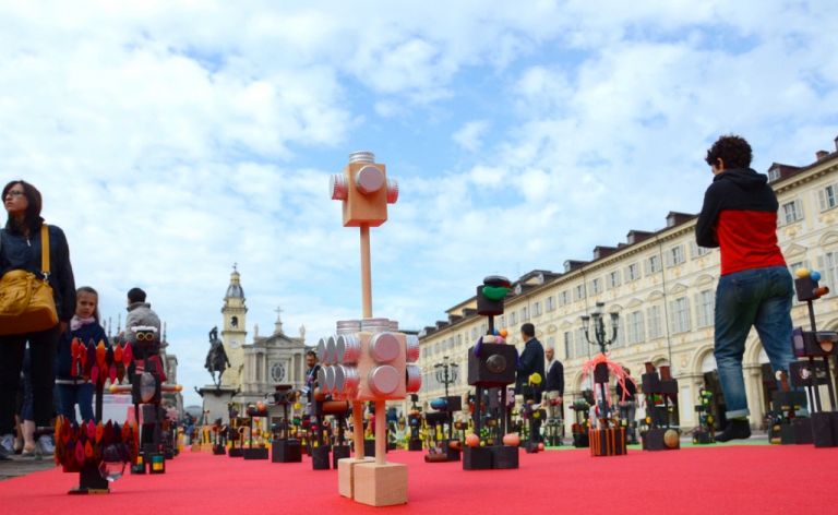 Dipartimento Educazione del Castello di Rivoli. Piazza San Carlo, Torino 2016