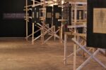 Domenico Rambelli. Installation view at Pescherie della Rocca, Lugo di Romagna 2017. Allestimento Claudio Ballestracci