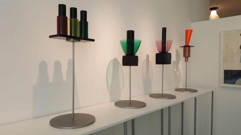 Ettore Sottsass il vetro, exhibition view at Le Stanze del Vetro, Venezia 2017