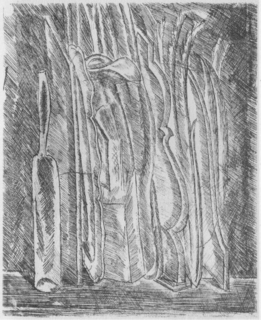 Giorgio Morandi, Natura morta con brocca e bottiglia, 1915. Roma, Galleria Nazionale d’Arte Moderna e Contemporanea