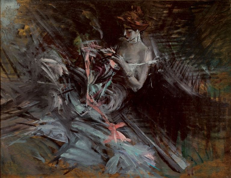 Giovanni Boldini, Il vestito da ballo, 1904 ca. Collezioni d'Arte Fondazione Cariparma, donazione Renato Bruson