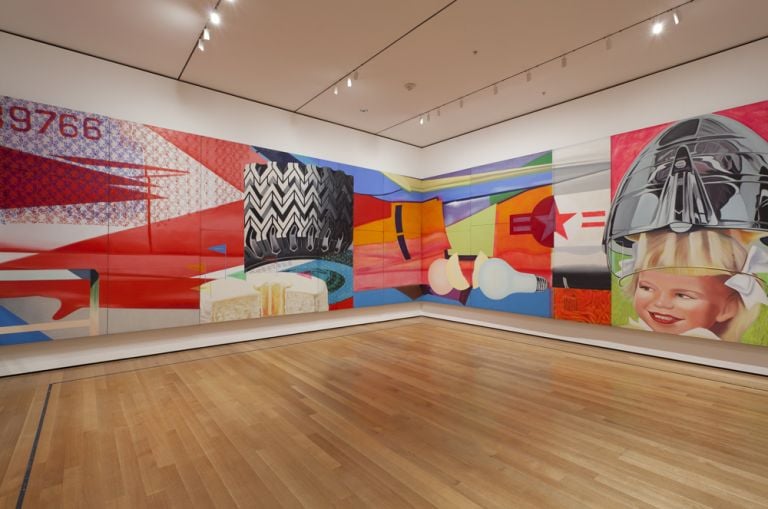 James Rosenquist, F-111, 1964-65. MoMA, New York