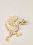 Jan Fabre, dettaglio di Da un’ altra Faccia del Tempo (1988), 587,2 cm x 66,2 cm x 4,8 cm, vetro, ossa umane, inchiostro Bic, photo Pat Verbruggen, copyright Angelos bvba