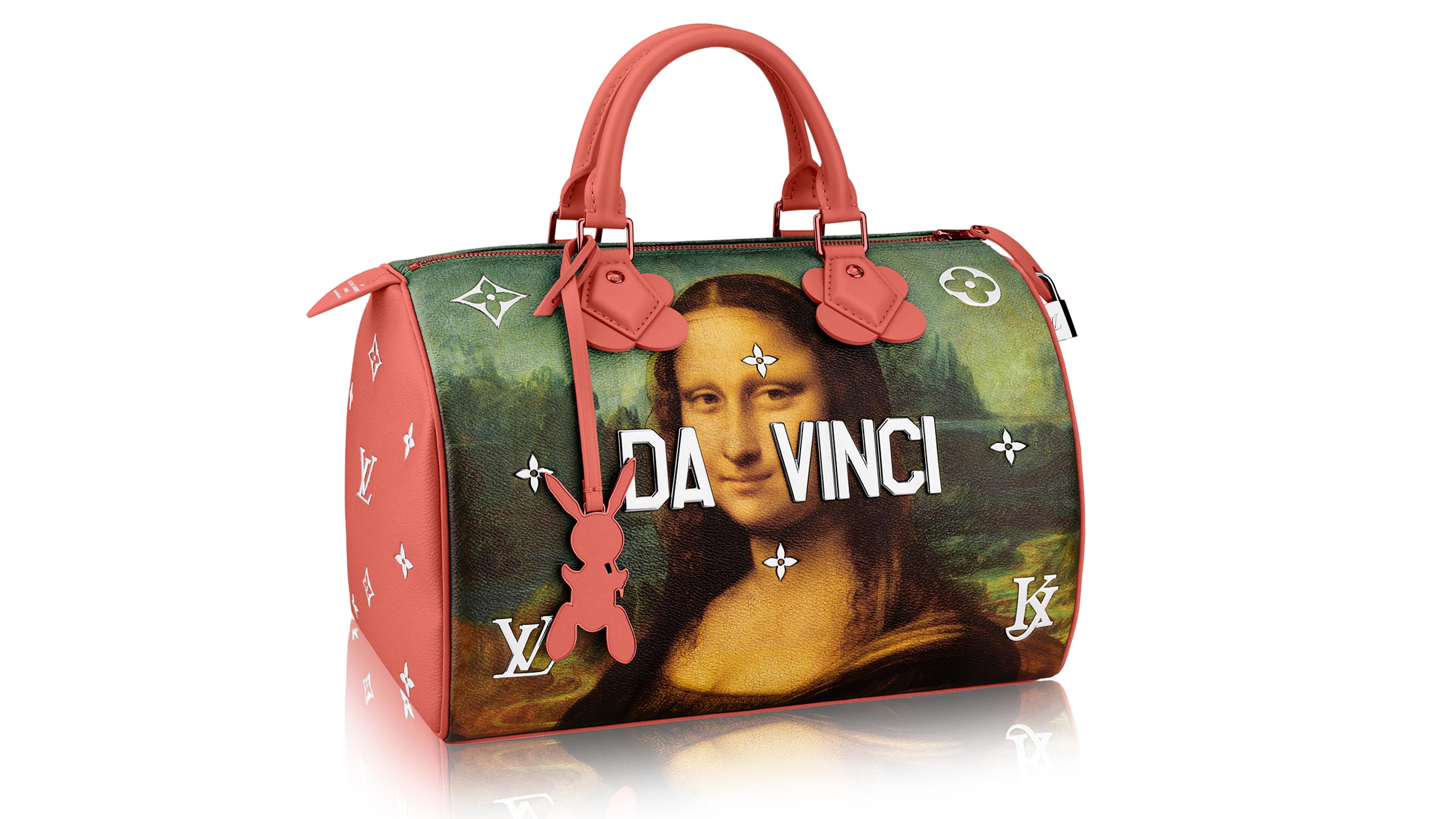 Louis Vuitton Speedy 30 Limited Edition with designer Jeff Coons - Claude  Monet