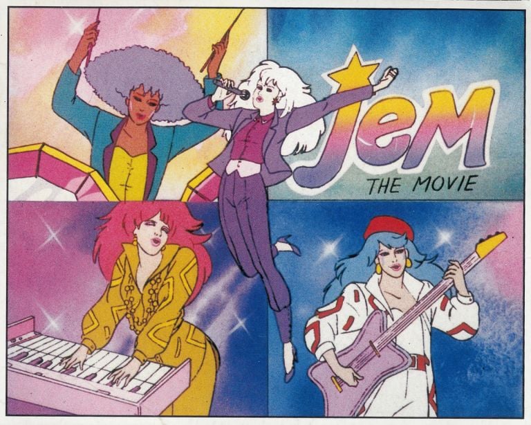 Jem, 1987, Panini, Modena; dall'album per la raccolta di 240 figurine