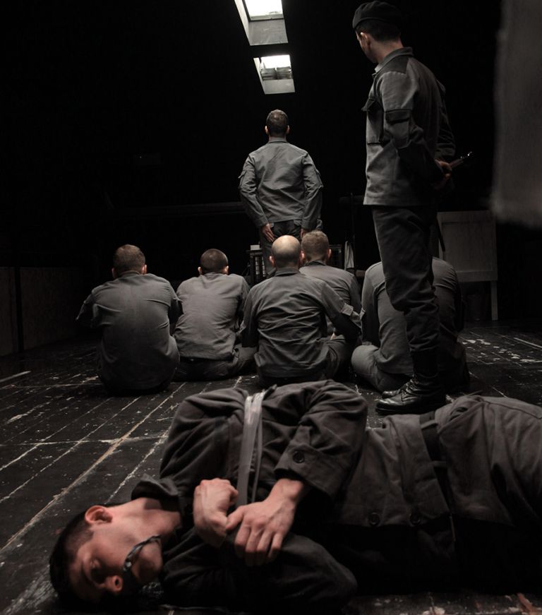 Kenneth Brown, The brig. Regia di Raffaele Esposito. Teatro Due, Parma 2017