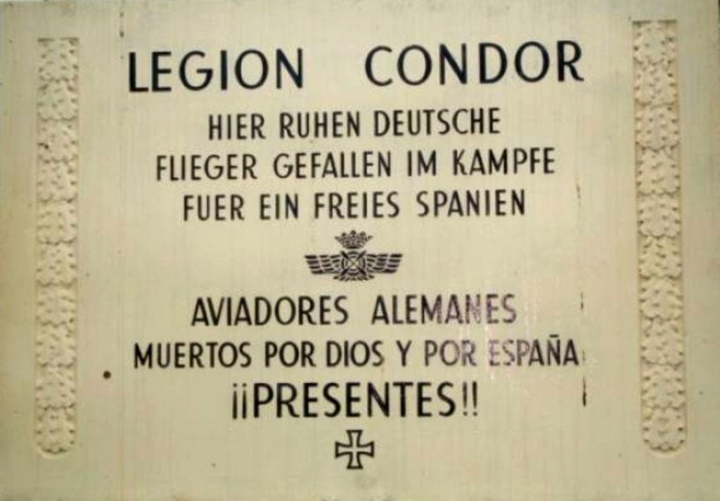 Madrid dice addio all’imbarazzante monumento funerario sul massacro di Guernica