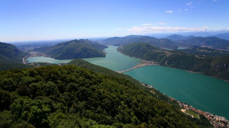 La vista dal Monte San Giorgio